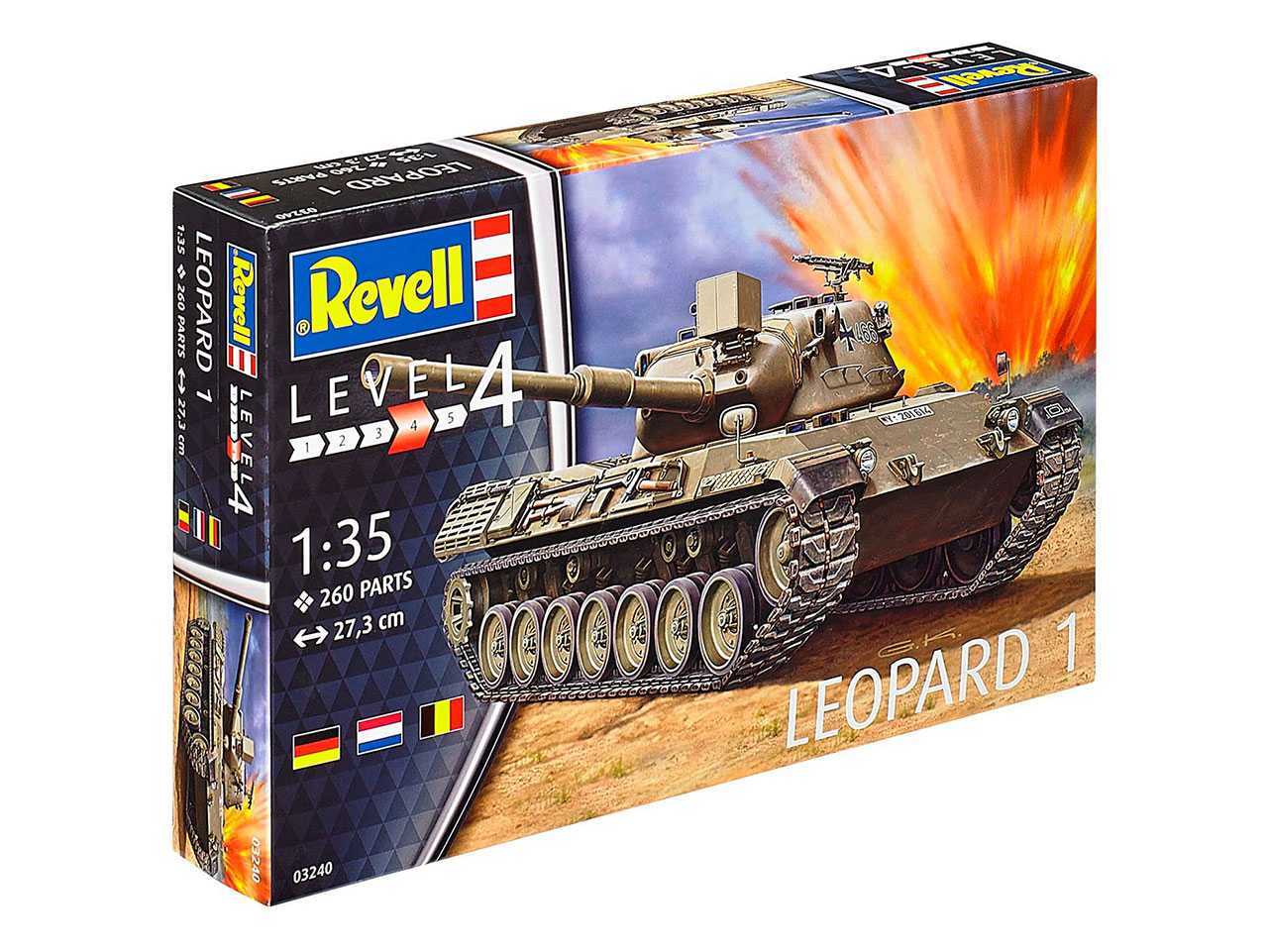 Leopard 1 (1:35) - 4009803032405 - CrystalLotus.eu