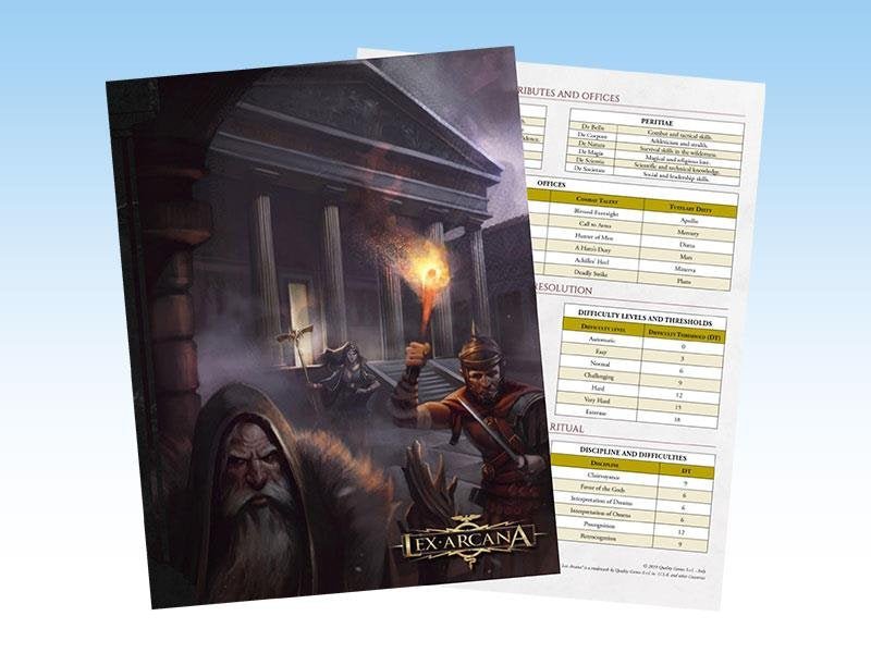 Lex Arcana RPG - Demiurge Screen - 9788831334242 - CrystalLotus.eu