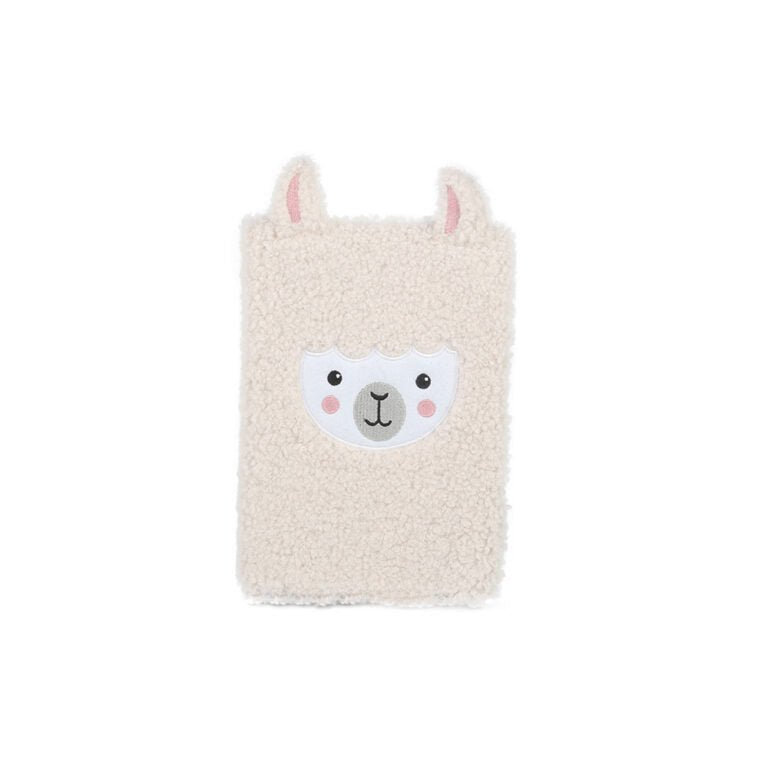 Llama A5 Plush Lined Notebook - 5213014250131 - Crystal Lotus