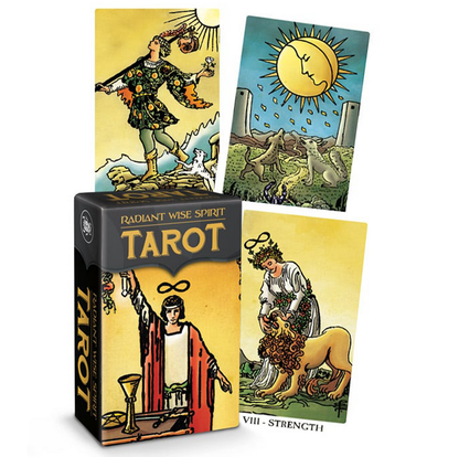 Lo Scarabeo - Mini Radiant Wise Spirit Tarot Deck - 9788865276556 - Crystal Lotus