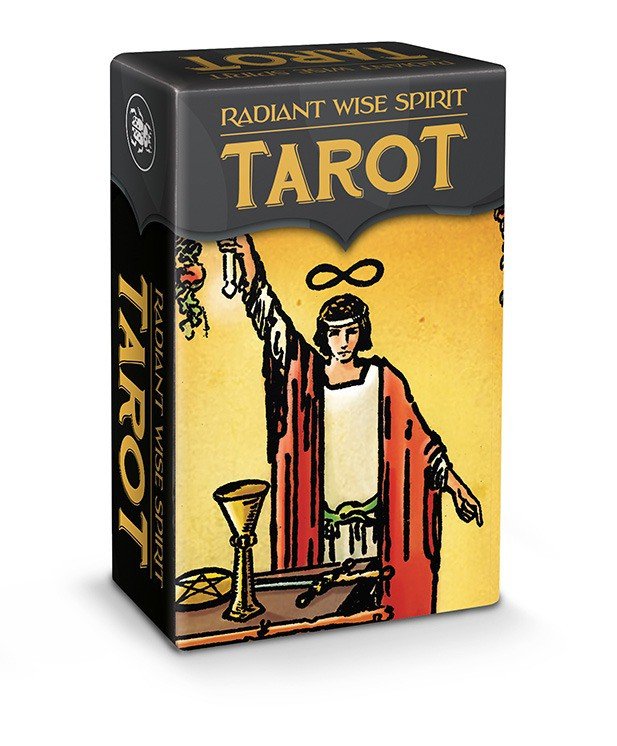 Lo Scarabeo - Mini Radiant Wise Spirit Tarot Deck - 9788865276556 - Crystal Lotus