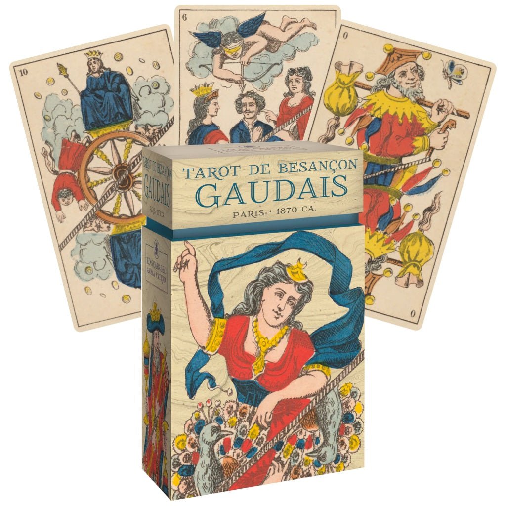 Lo Scarabeo - Tarot de Besancon Gaudais Limited Edition Tarot Cards - 8054341040098 - Crystal Lotus