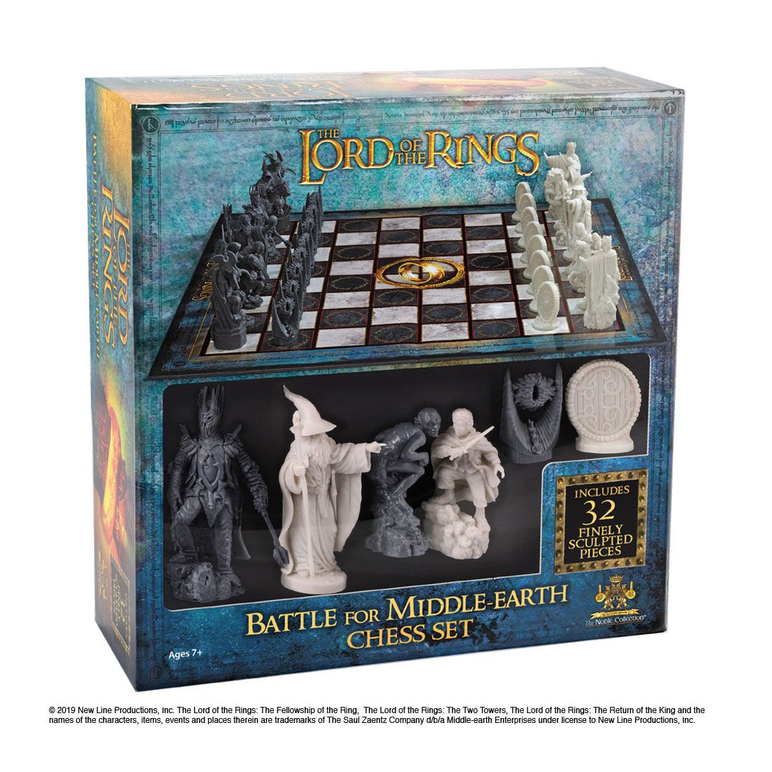 Lord of the Rings Chess Set - Battle for Middle Earth - 849421005788 - Crystal Lotus