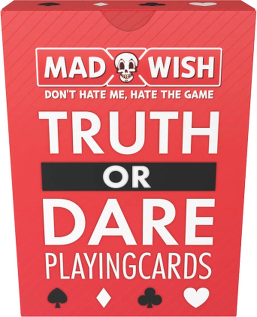 MadWish - Truth or Dare Playing Cards - 8719327578070 - CrystalLotus.eu