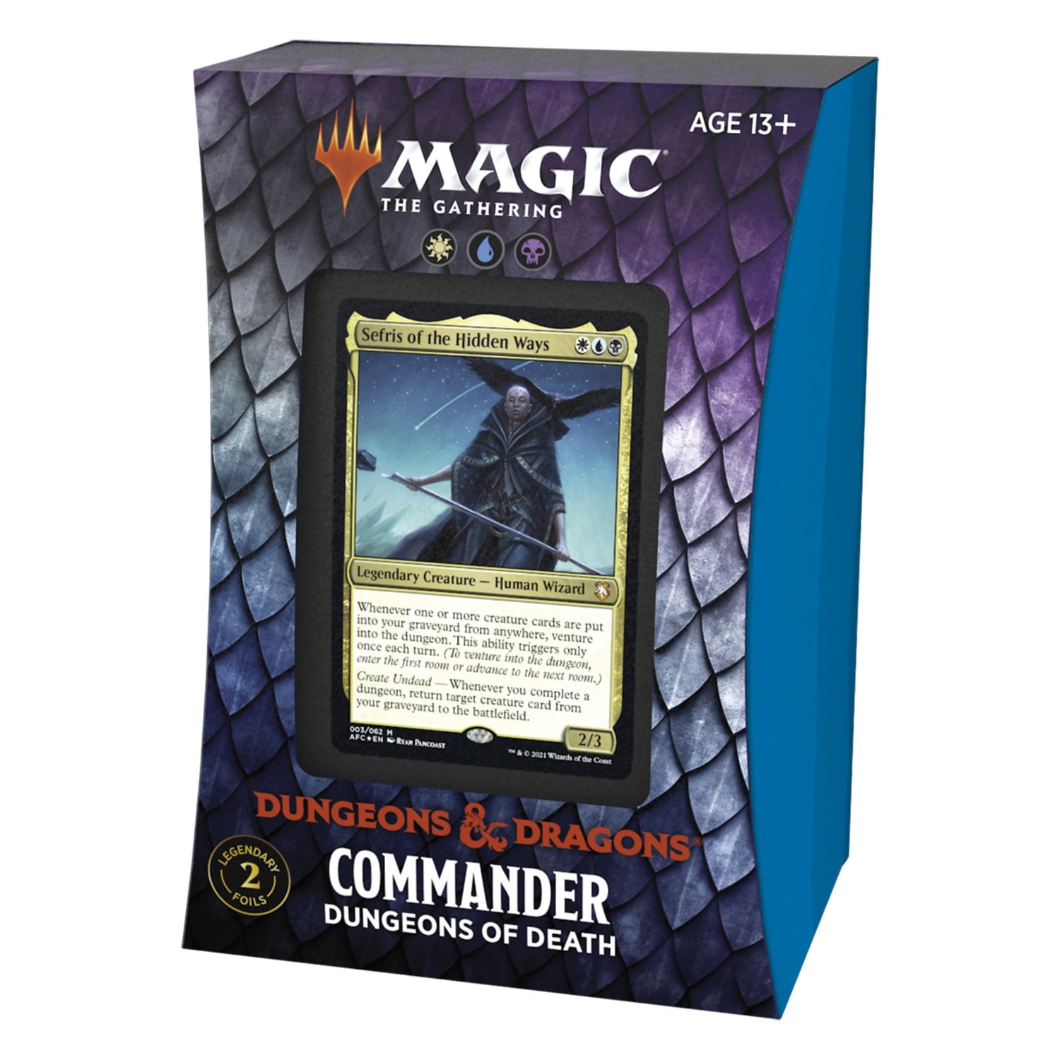 Magic the Gathering - Adventures in the Forgotten Realms Commander Deck : Dungeons of Death - 630509982677 - CrystalLotus.eu