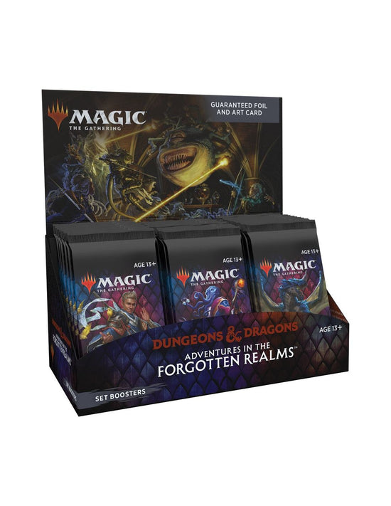Magic the Gathering - Adventures in the Forgotten Realms Set Booster Box (30 Packs) (English Language)
