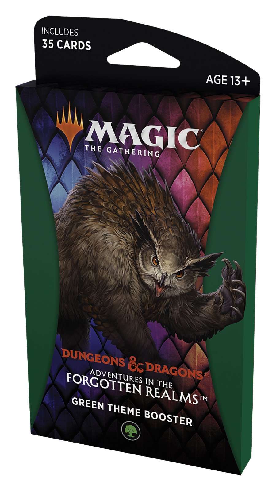 Magic the Gathering - Adventures in the Forgotten Realms Theme Booster - Green - 630509982846 - CrystalLotus.eu