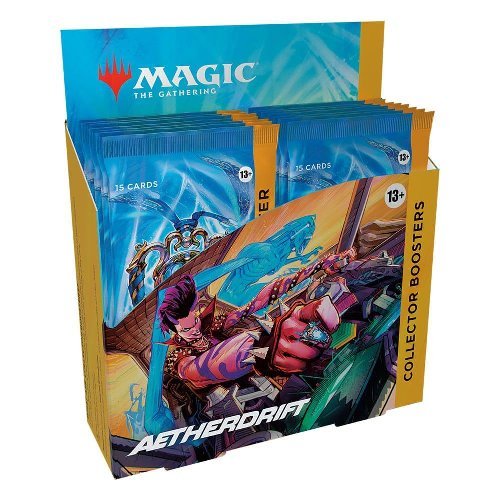Magic the Gathering - Aetherdrift Collector Booster Box (12 Packs) (English Language) - 195166278759 - Crystal Lotus