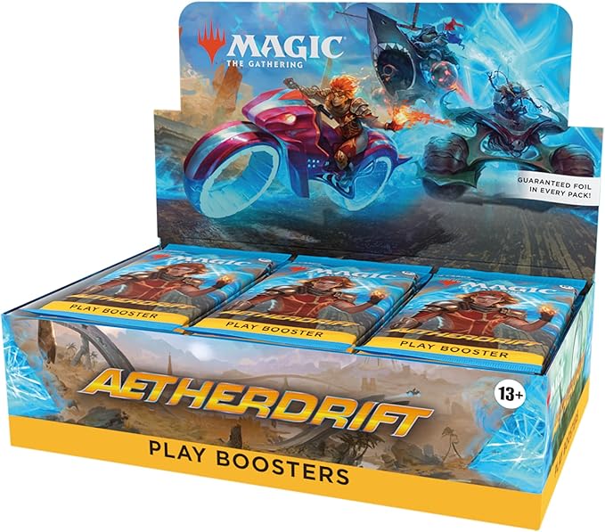 Magic the Gathering - Aetherdrift Play Booster Box (36 Packs) (English Language) - 195166278636 - Crystal Lotus