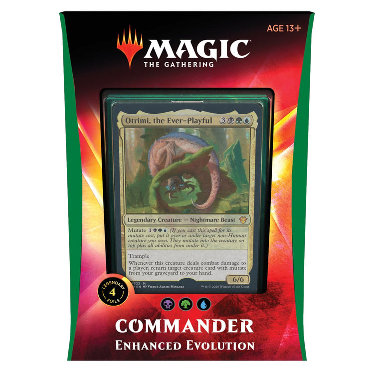 Magic the Gathering - Commander Deck Ikoria 2020 : Enhanced Evolution - 630509943579EE - CrystalLotus.eu