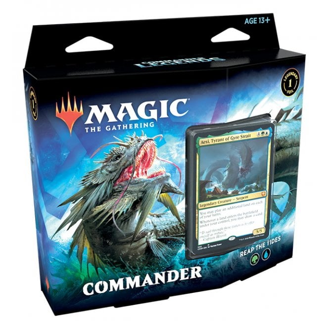 Magic the Gathering - Commander Legends : Commander Deck : Reap the Tides Deck - 630509928958 - CrystalLotus.eu