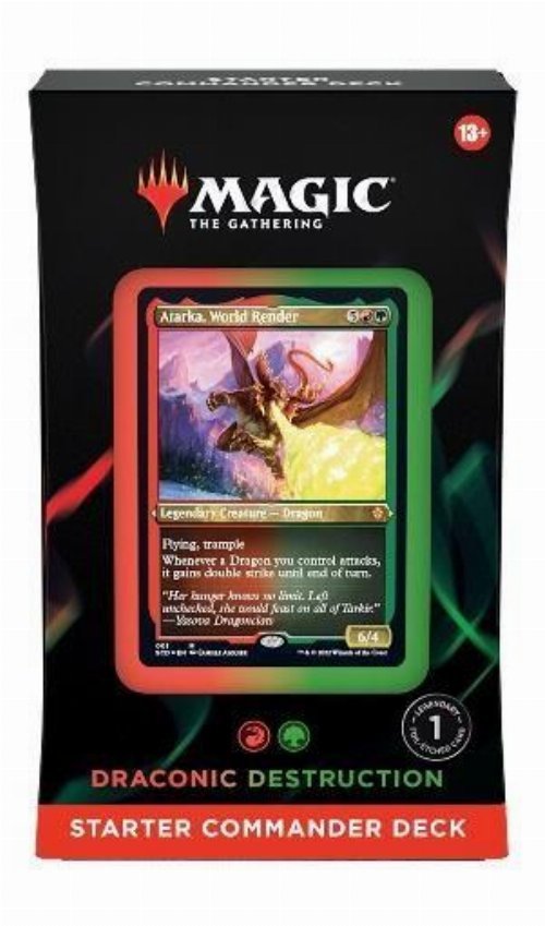 Magic the Gathering - Commander Starter Deck (Draconic Destruction) - 195166134536 - CrystalLotus.eu
