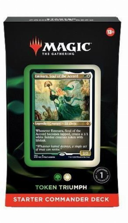 Magic the Gathering - Commander Starter Deck (Token Triumph) - 195166134543 - CrystalLotus.eu
