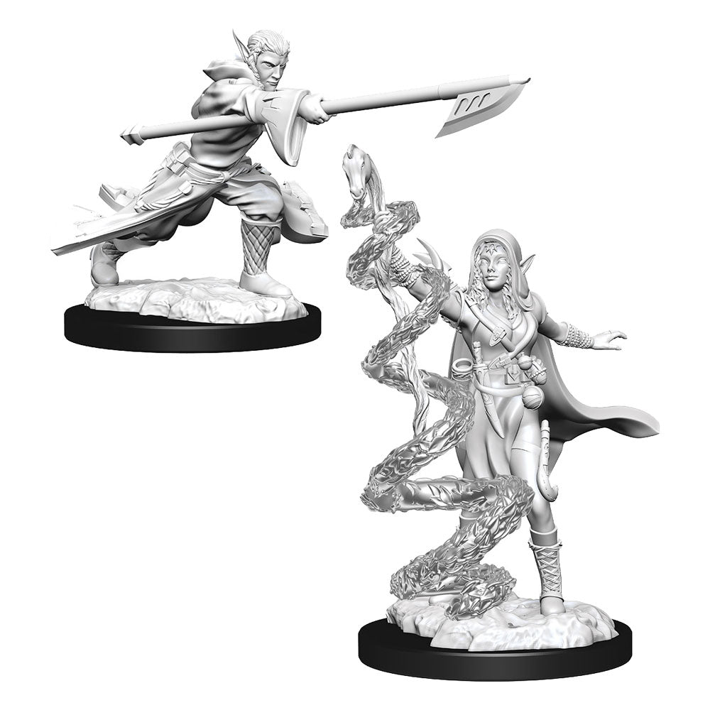 Magic the Gathering Deep Cuts Unpainted Miniatures Joraga Warcaller &amp; Joraga Treespeaker - 634482901816 - CrystalLotus.eu