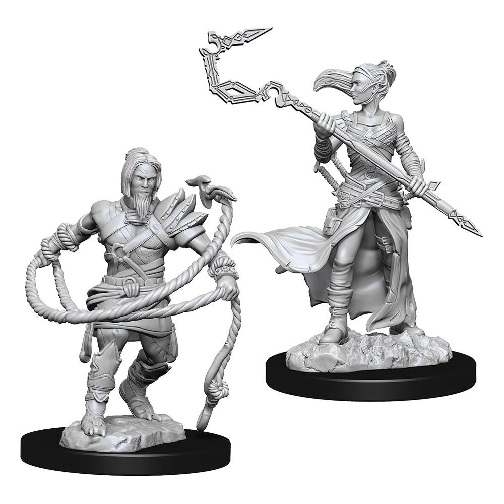 Magic the Gathering Deep Cuts Unpainted Miniatures Stoneforge Mystic &amp; Kor Hookmaster - 634482901779 - CrystalLotus.eu