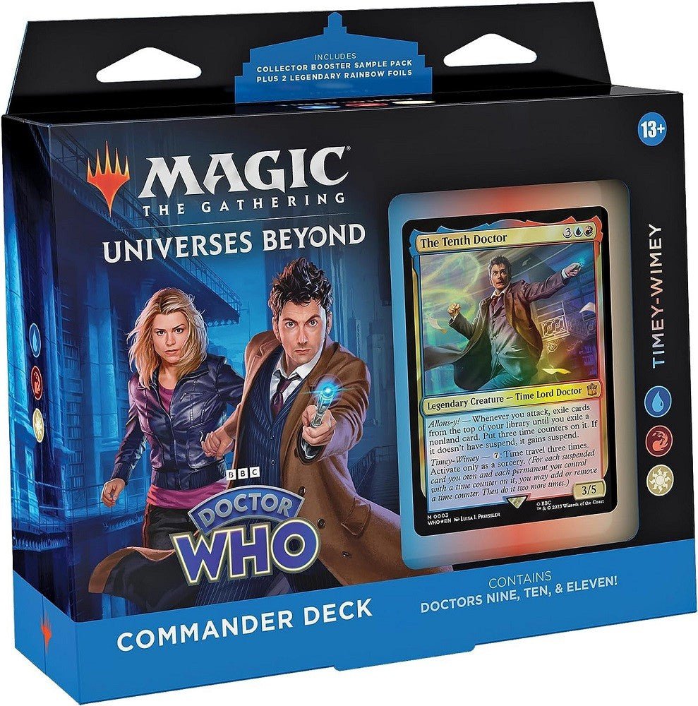 Magic the Gathering - Doctor Who - Commander Deck Timey - Wimey - 195166228815 - CrystalLotus.eu