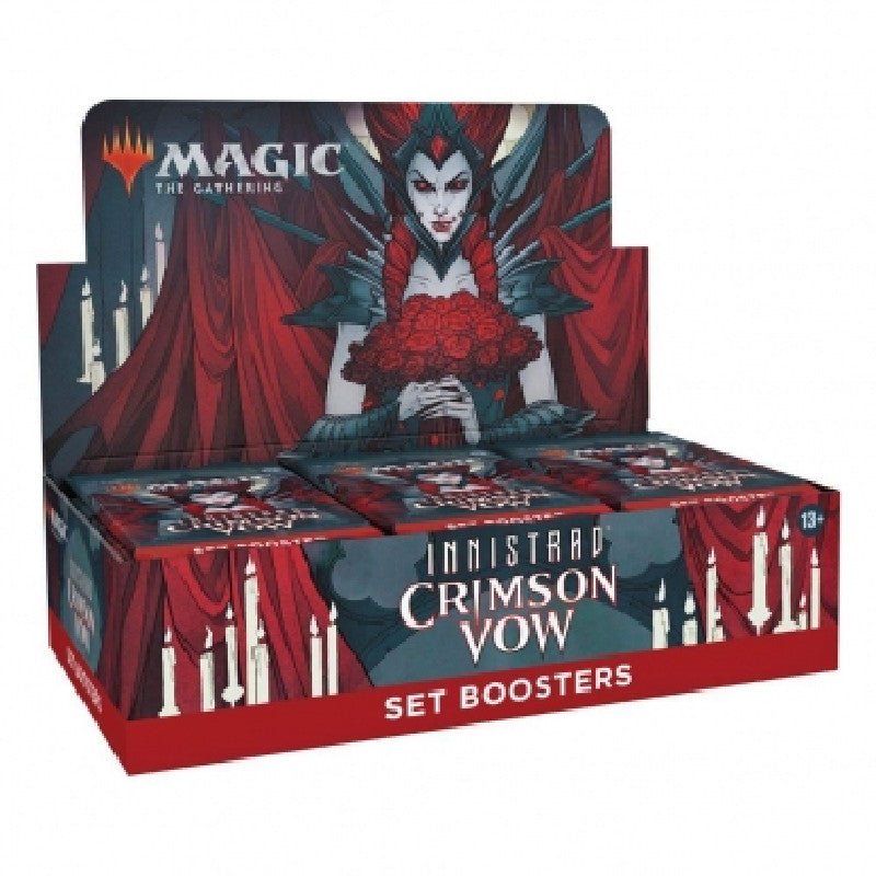 Magic the Gathering - Innistrad: Crimson Vow Set Booster Box (30 Packs) - 630509994496 - CrystalLotus.eu