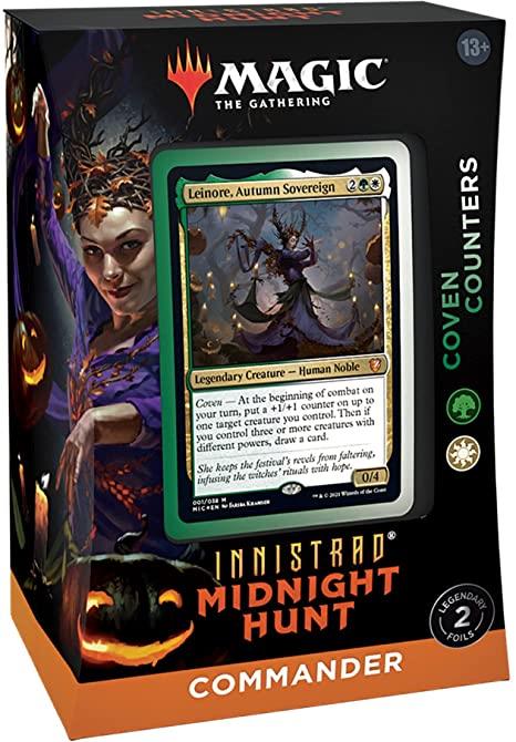 Magic the Gathering - Innistrad: Midnight Hunt Commander Deck (Coven Counters) - 630509987153 - CrystalLotus.eu