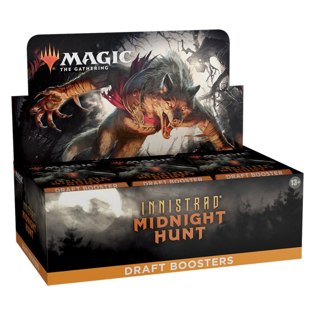 Magic the Gathering - Innistrad: Midnight Hunt Draft Booster Box (36 Packs) - 630509986453 - CrystalLotus.eu