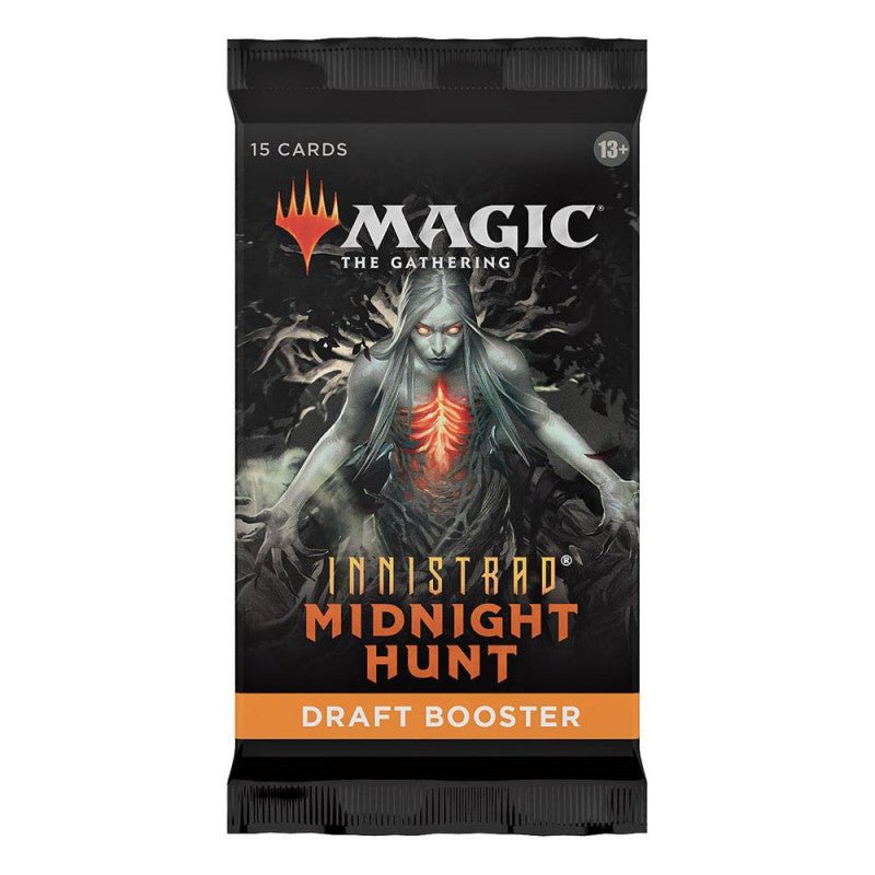 Magic the Gathering - Innistrad: Midnight Hunt Draft Booster Pack - 630509986446 - CrystalLotus.eu