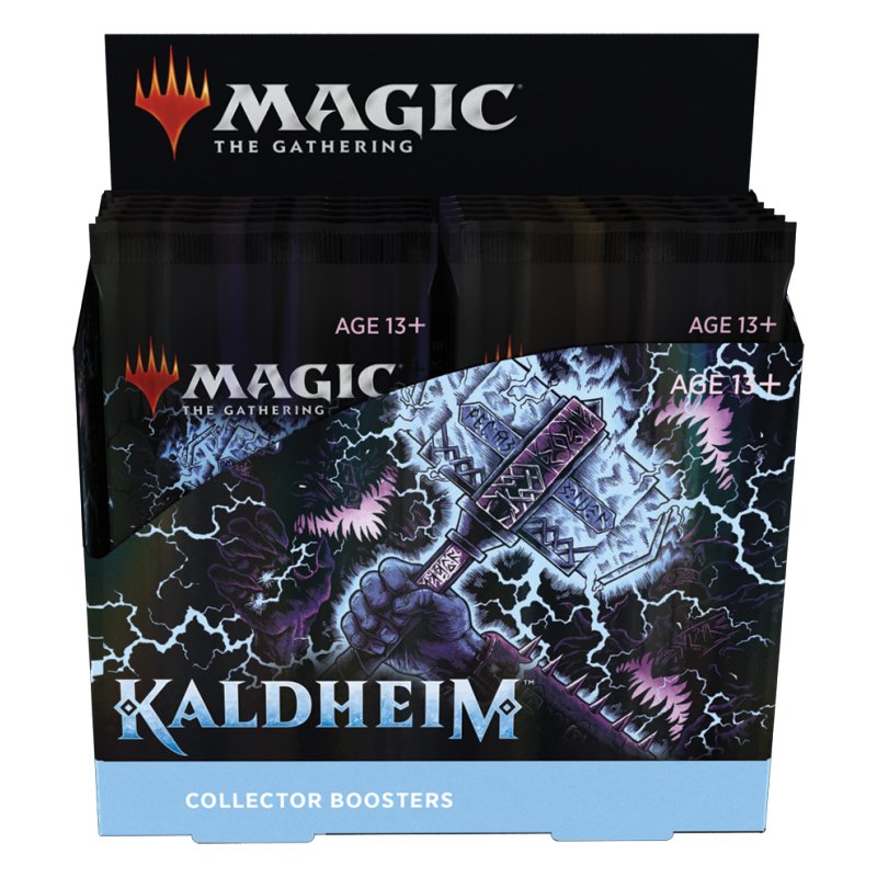 Magic the Gathering - Kaldheim Collector Booster Box (12 packs) English - 630509921768 - CrystalLotus.eu