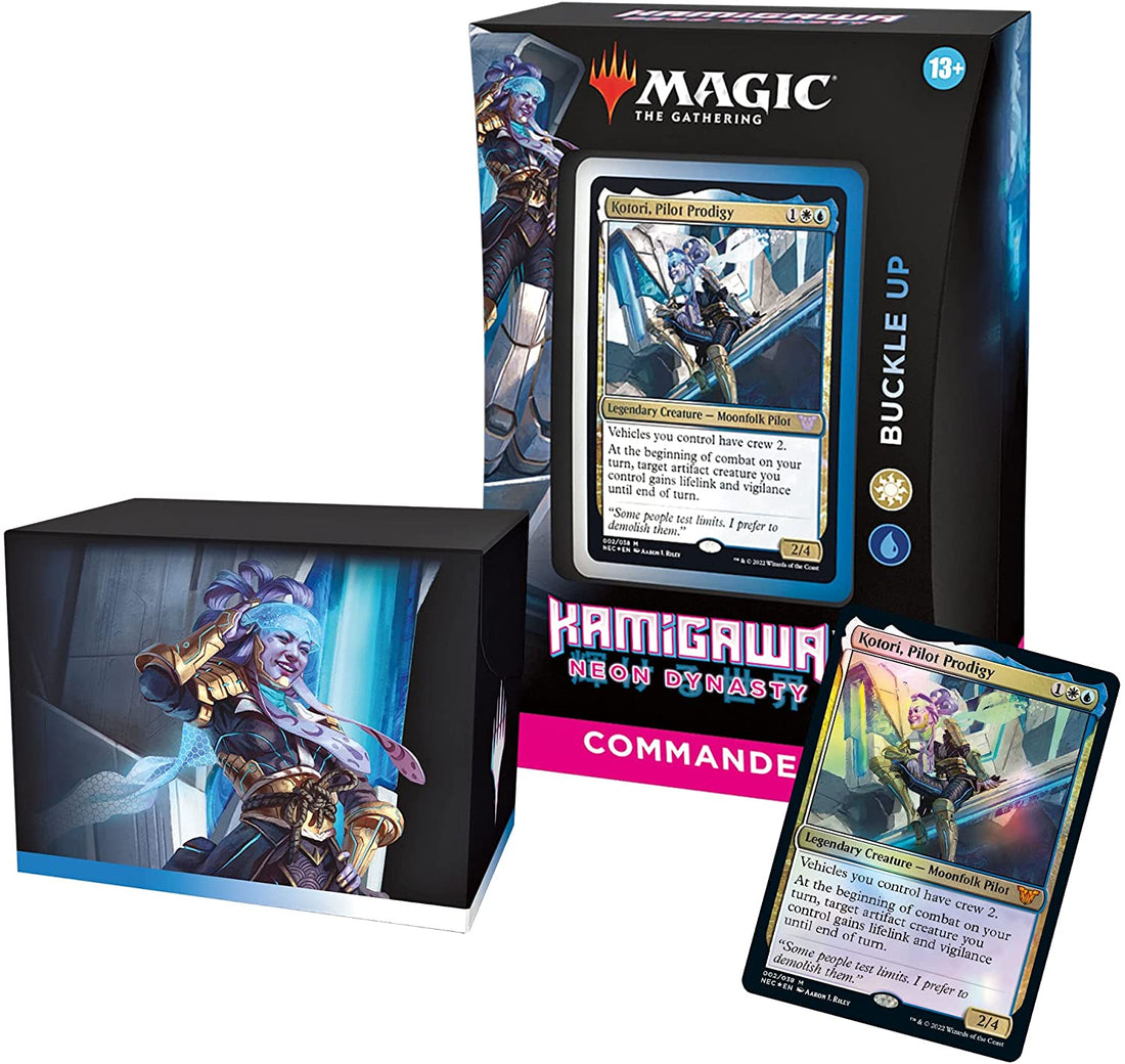 Magic the Gathering - Kamigawa Neon Dynasth: Commander Deck (Buckle Up) - 195166105352 - CrystalLotus.eu
