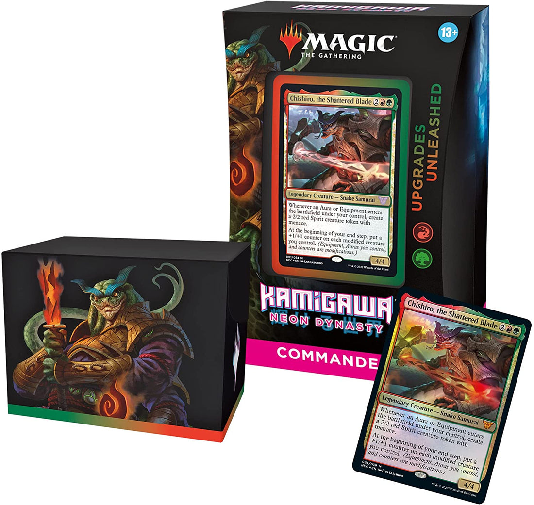 Magic the Gathering - Kamigawa Neon Dynasth: Commander Deck (Upgrades Unleashed) - 195166105352 - CrystalLotus.eu