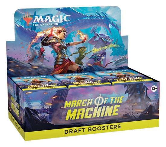 Magic the Gathering - March of the Machine EN Draft Booster Display (36 Packs) - 195166207094 - CrystalLotus.eu