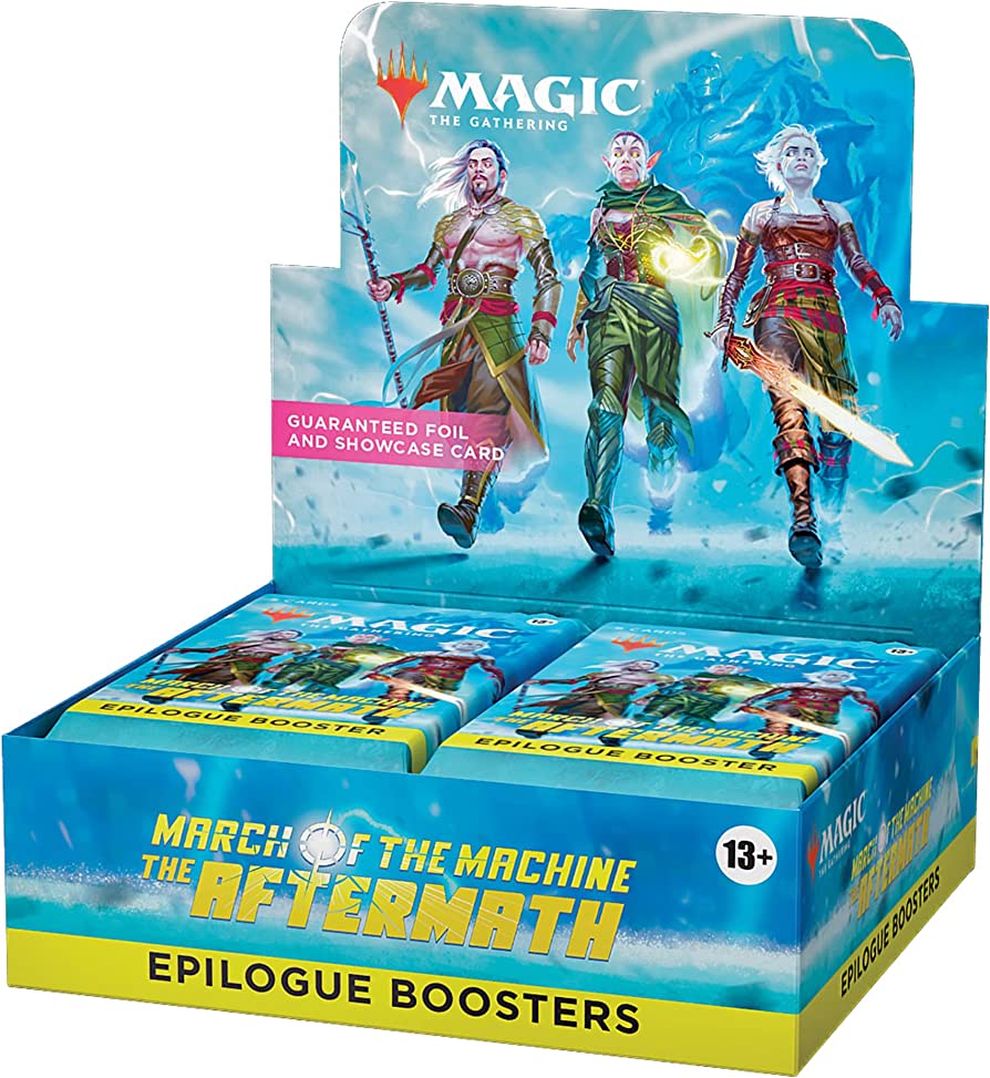 Magic the Gathering - March of the Machine: The Aftermath Epilogue Booster Box (24 Packs) (English Language) - 195166213798 - CrystalLotus.eu