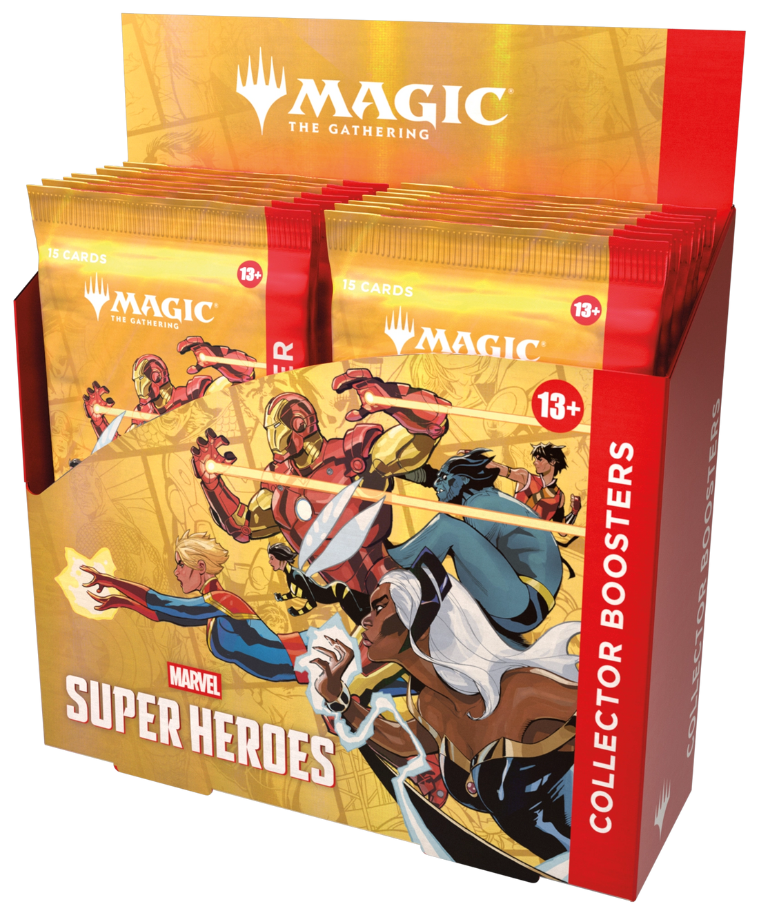 Magic the Gathering - Marvel Super Heroes Collector Booster Box (12 Packs) - 195166314075 - Crystal Lotus