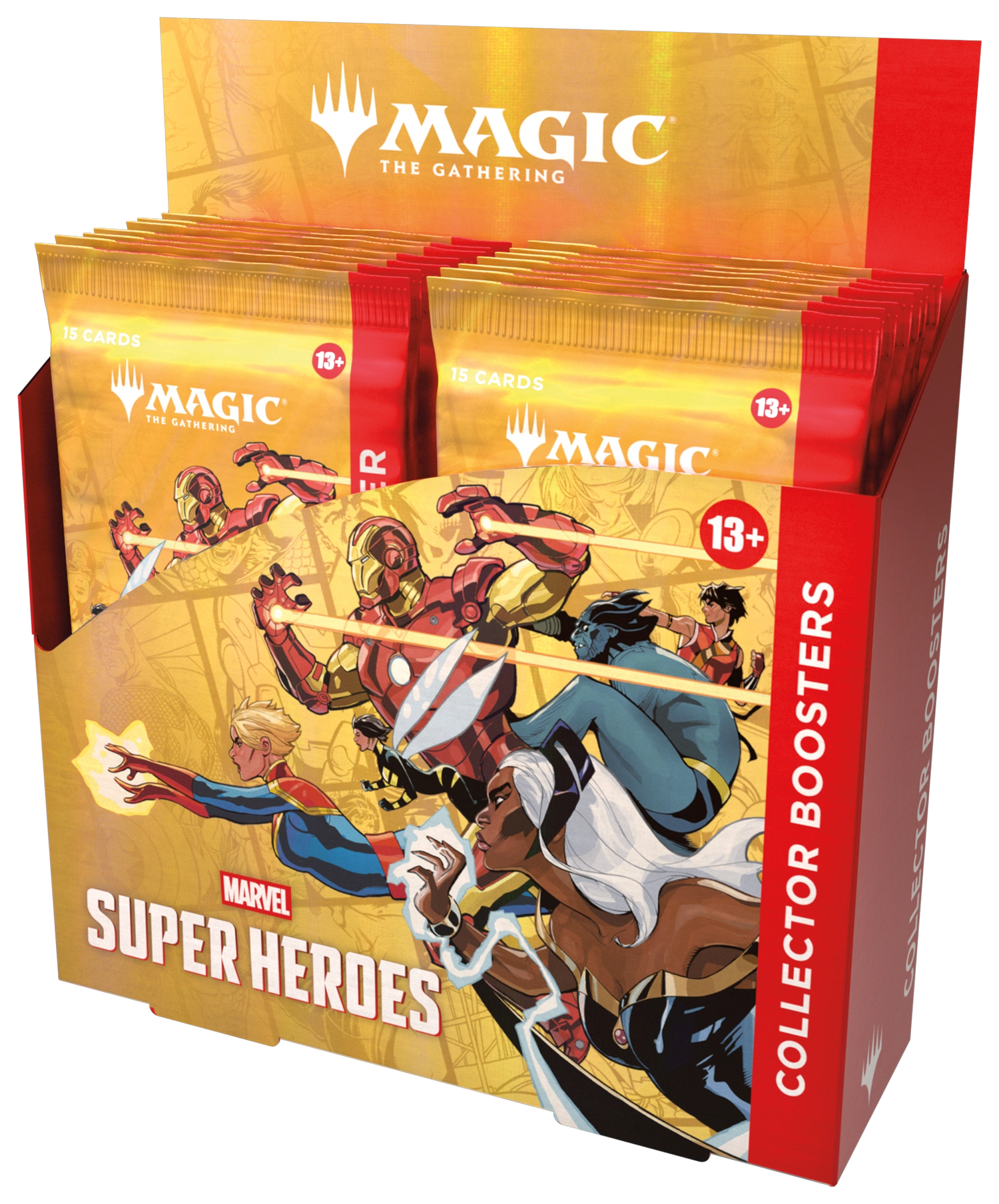 Magic the Gathering - Marvel Super Heroes Collector Booster Box (12 Packs) - 195166314075 - Crystal Lotus