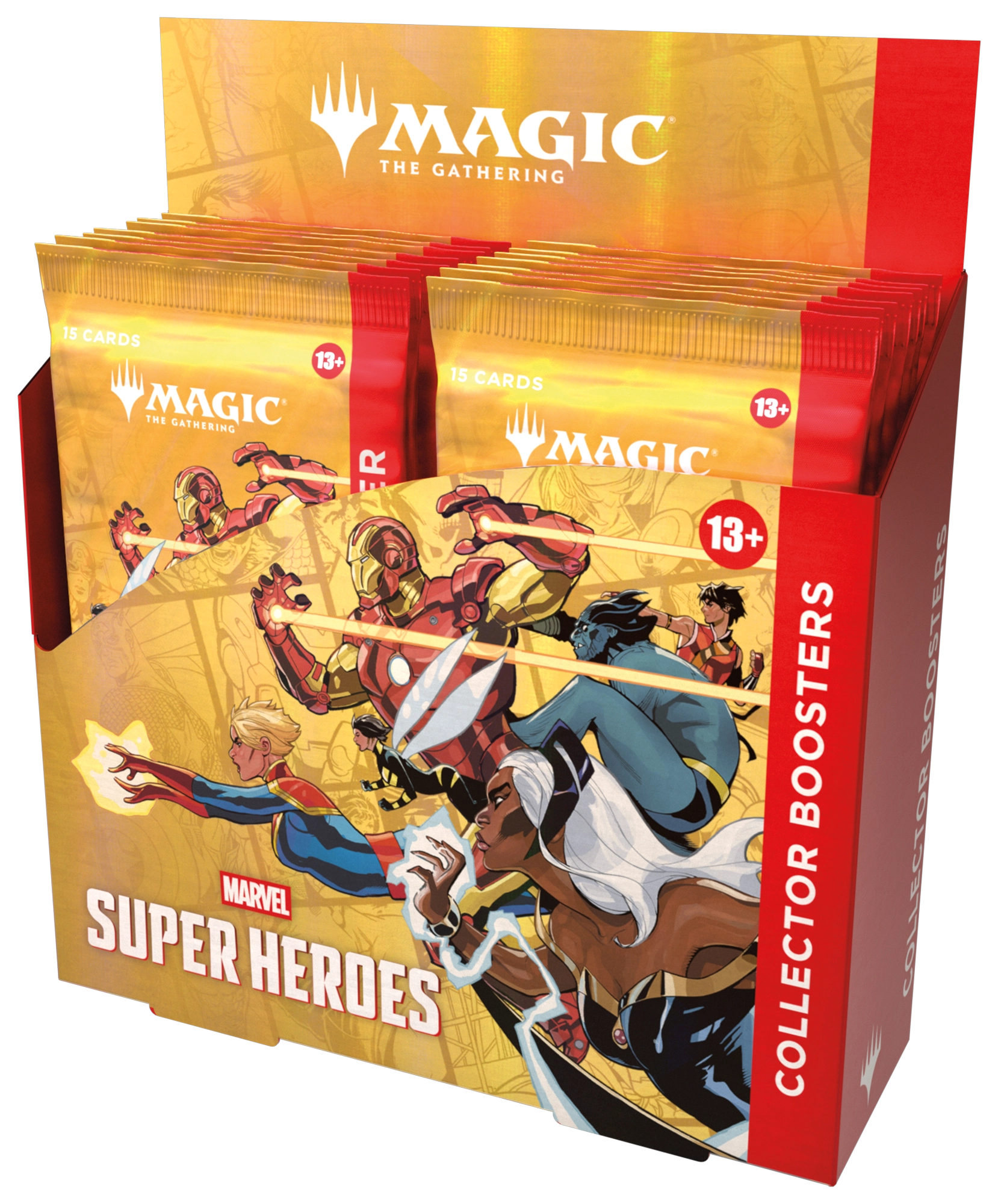Magic the Gathering - Marvel Super Heroes Collector Booster Box (12 Packs) - 195166314075 - Crystal Lotus