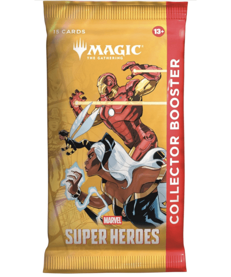 Magic the Gathering - Marvel Super Heroes Collector Booster (Single Pack) - 195166314068 - Crystal Lotus