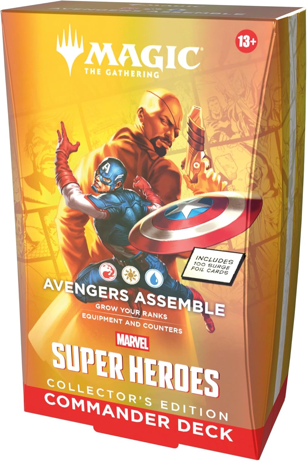 Magic The Gathering - Marvel Super Heroes Collector Commander Deck (Avengers Assemble) - 195166313085 - Crystal Lotus