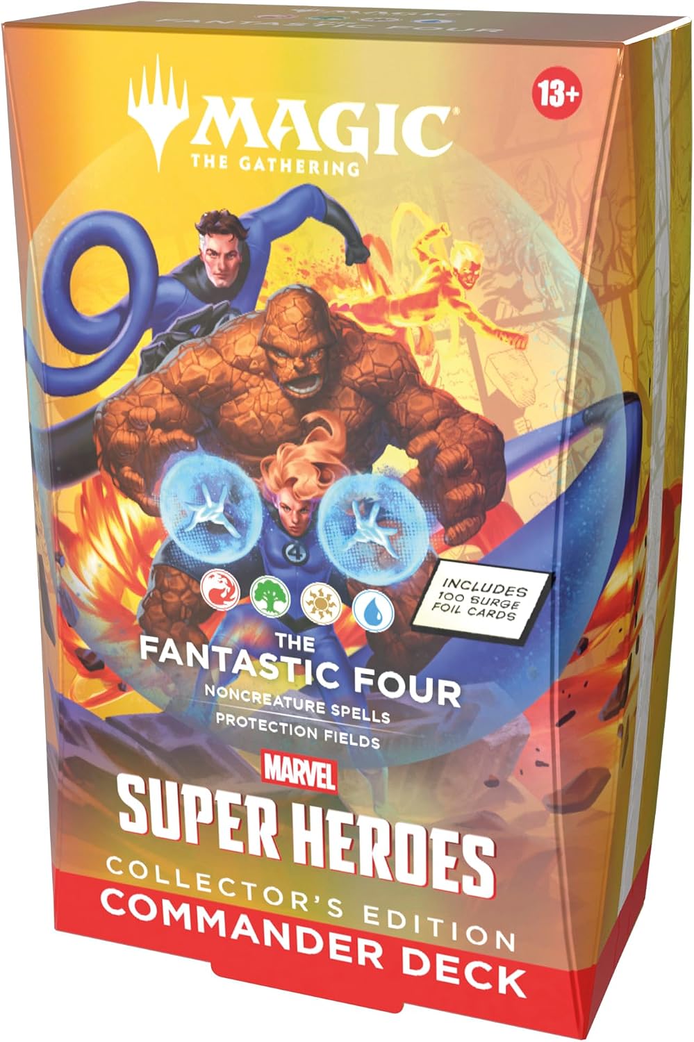 Magic The Gathering - Marvel Super Heroes Collector Commander Deck (The Fantastic Four) - 195166313085 - Crystal Lotus