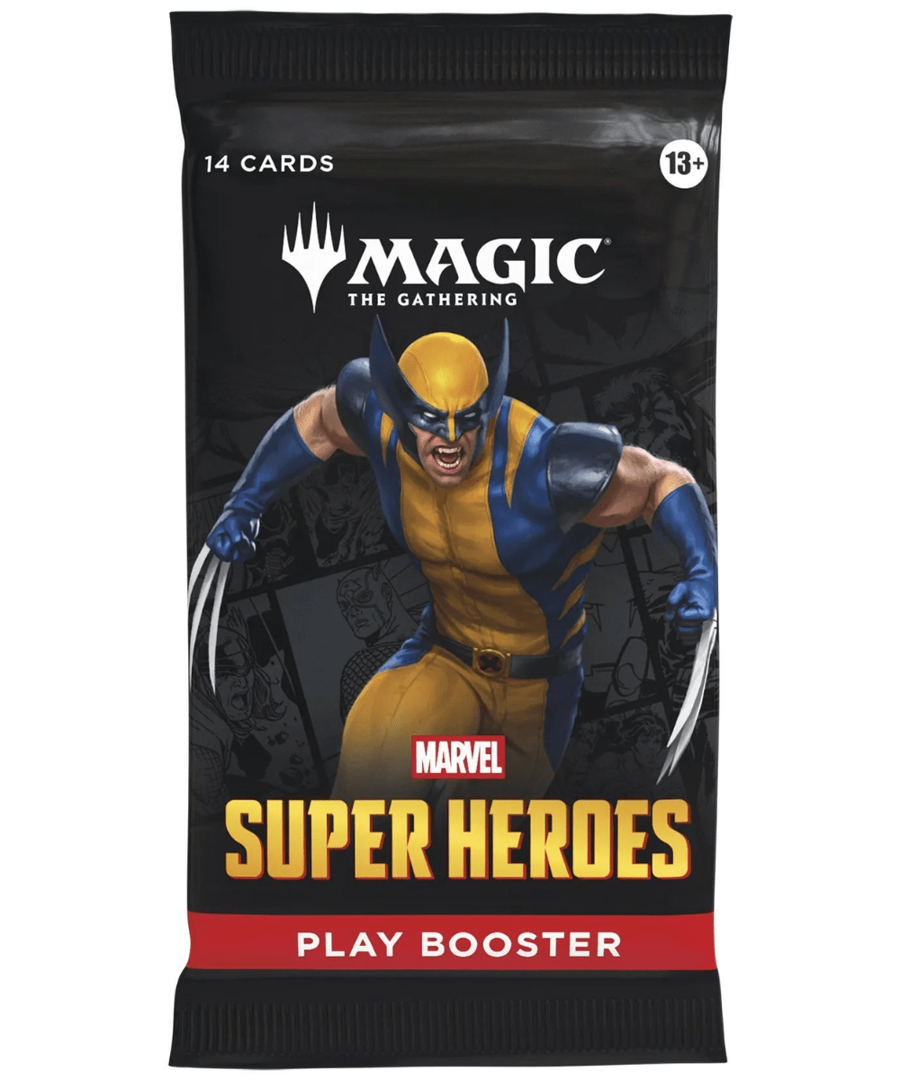Magic the Gathering - Marvel Super Heroes Play Booster (Single Pack) - 195166313597 - Crystal Lotus