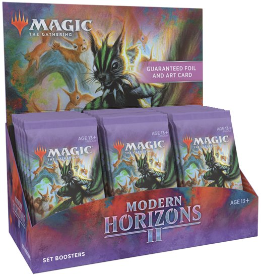 Magic the Gathering - Modern Horizons 2 Set Booster Box (30 Packs) (English Language) - 195166125213 - CrystalLotus.eu
