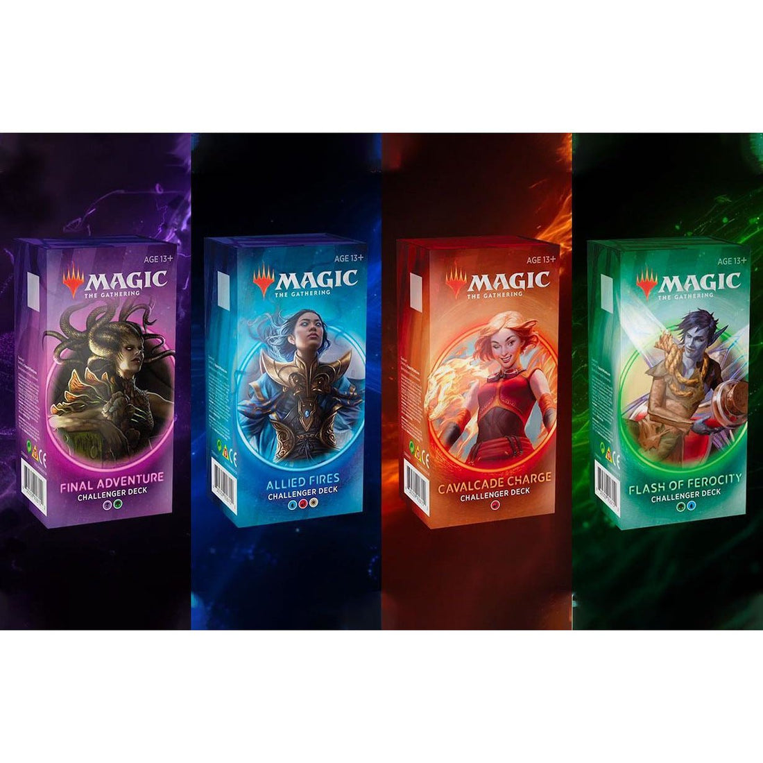 Magic the Gathering - Mtg Challenger Deck 2020 : Set of Four - 630509925612 - CrystalLotus.eu