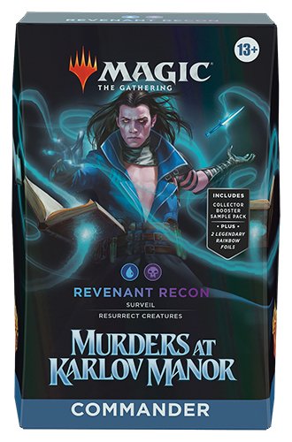 Magic the Gathering - Murders at Karlov Manor Commander Deck - Revenant Recon - 195166244983 - CrystalLotus.eu