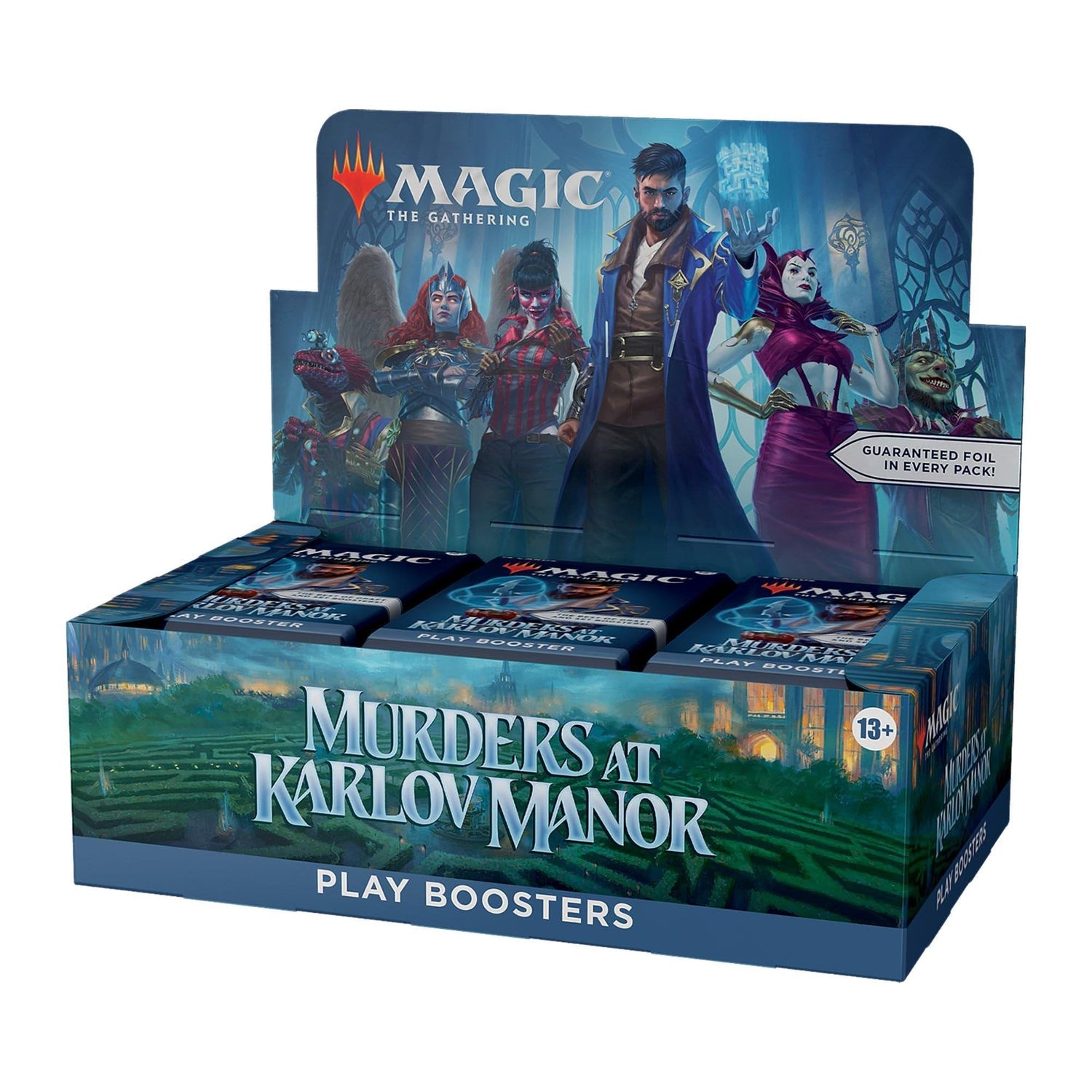 Magic the Gathering - Murders at Karlov Manor: Play Booster Box - 195166248905 - CrystalLotus.eu