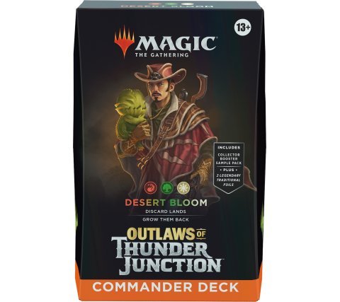 Magic the Gathering - Outlaws of Thunder Junction Commander Deck : Desert Bloom - 195166252483 - CrystalLotus.eu