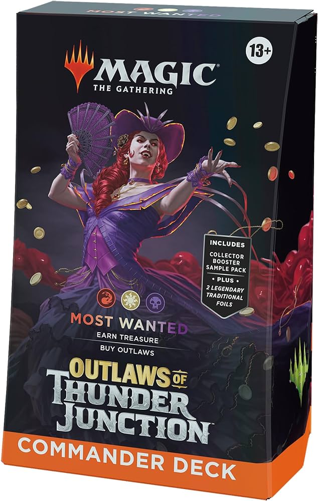 Magic the Gathering - Outlaws of Thunder Junction Commander Deck : Most Wanted - 195166252483 - CrystalLotus.eu