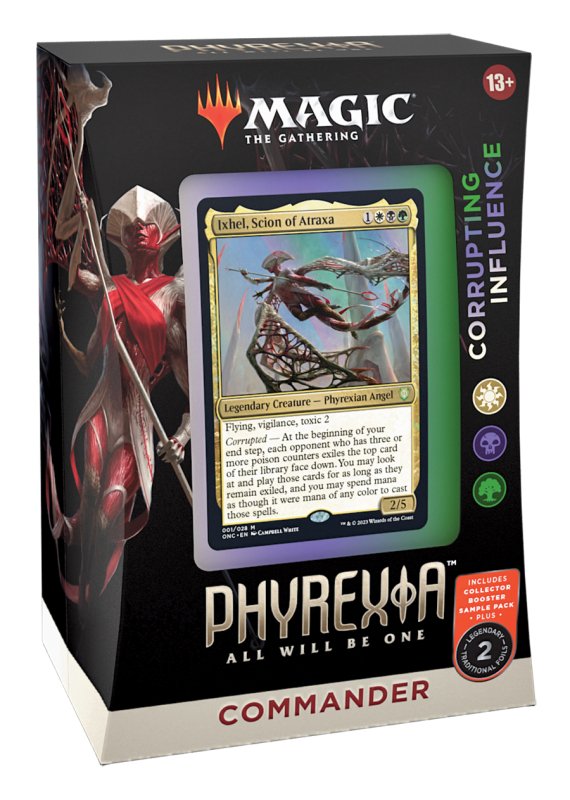 Magic the Gathering - Phyrexia All Will Be One Commander Deck : Corrupting Influence - 195166185514 - CrystalLotus.eu