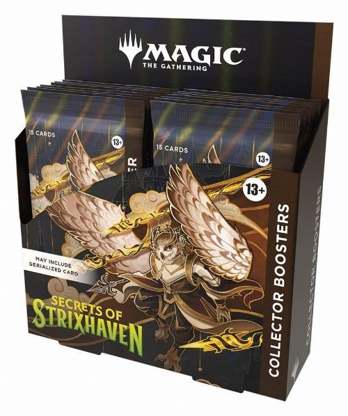 Magic the Gathering - Secrets of Strixhaven Collector Booster Box (12 Packs) - 195166317311 - Crystal Lotus