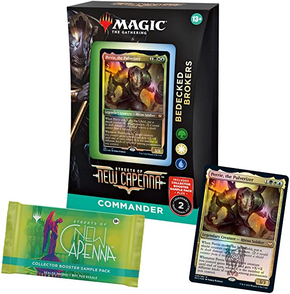 Magic the Gathering - Streets of New Capenna Commander Deck - Bedecked Brokers - 195166121468 - CrystalLotus.eu