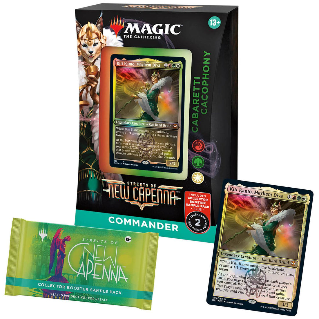 Magic the Gathering - Streets of New Capenna Commander Deck - Cabaretti Cacophony - 195166121468 - CrystalLotus.eu