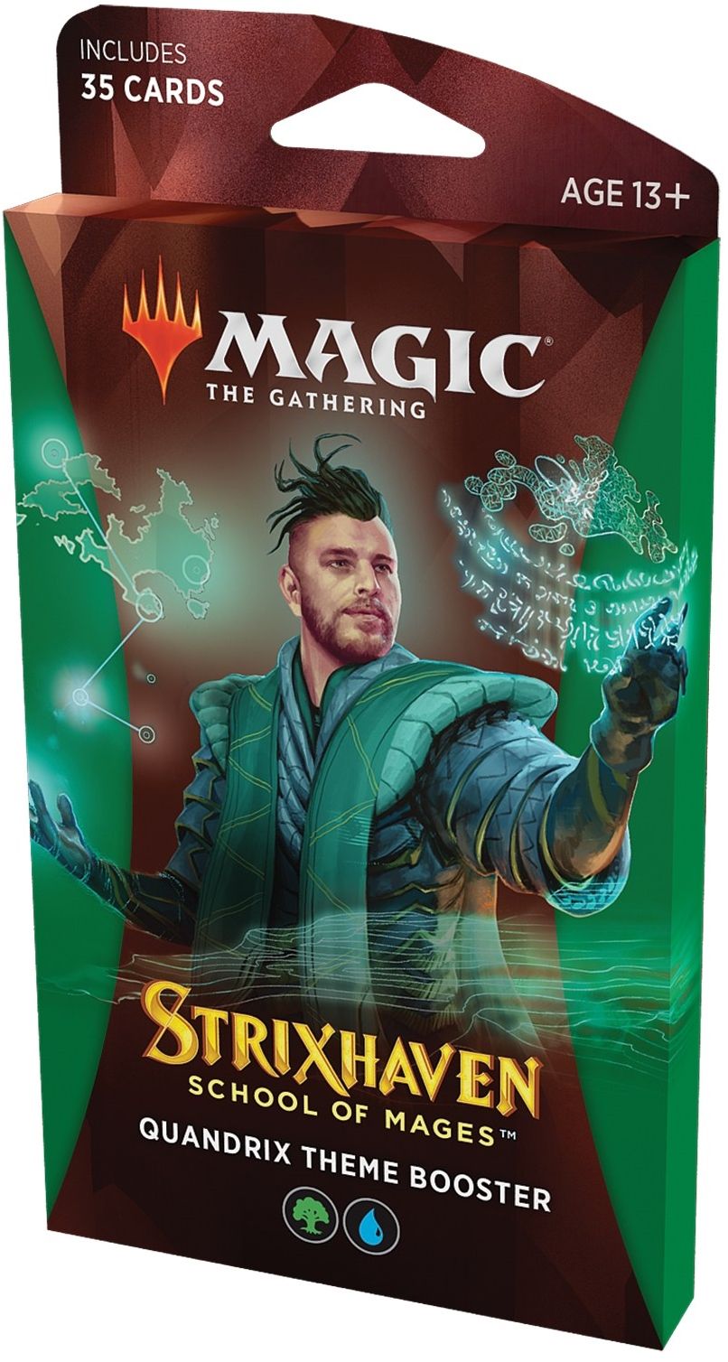 Magic the Gathering - Strixhaven Scool of Mages Theme Booster - Quandrix - 630509975631 - CrystalLotus.eu