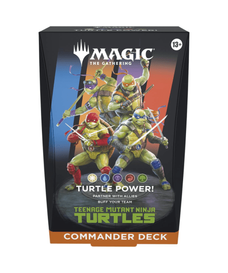 Magic the Gathering - Teenage Mutant Ninja Turtles Commander Deck: Turtle Power - 195166308333 - Crystal Lotus