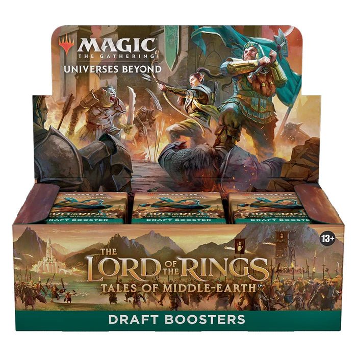 Magic the Gathering - The Lord of the Rings: Tales of Middle - Earth Draft Booster Box - 195166204932 - CrystalLotus.eu