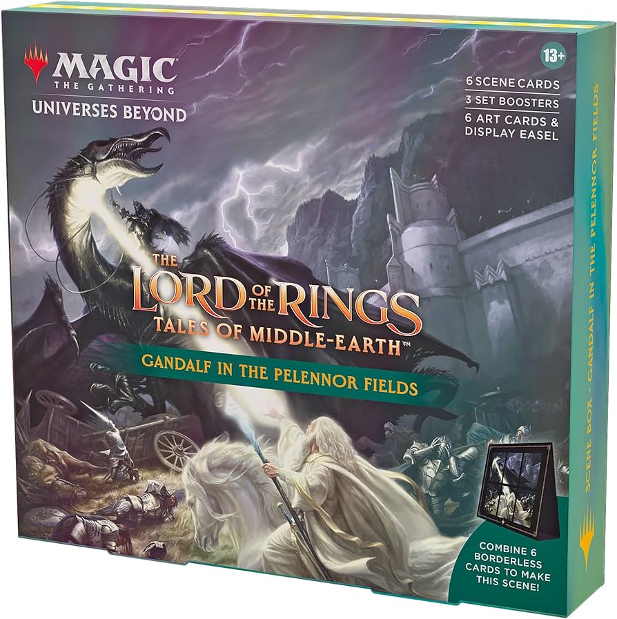 Magic the Gathering - The Lord of the Rings: Tales of Middle - earth Scene Box: &quot;Gandalf in Pelennor Fields&quot; - 195166207438 - CrystalLotus.eu